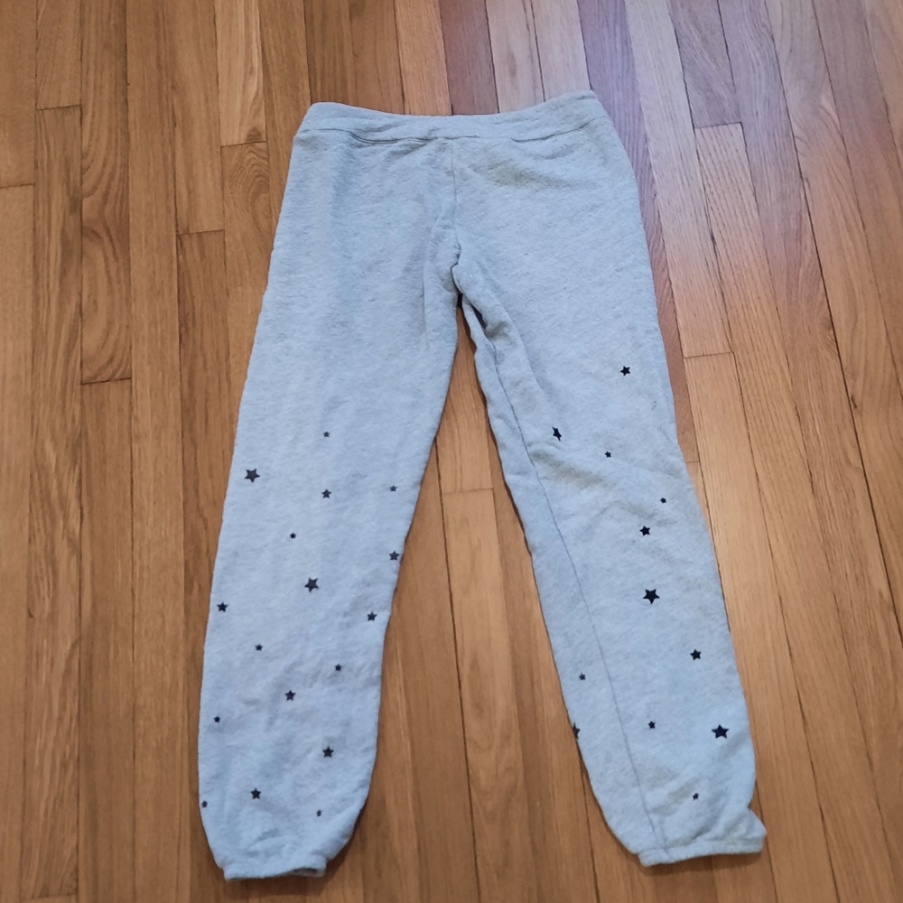 Monrow Stardust Flocking Sweatpants Medium - image 7